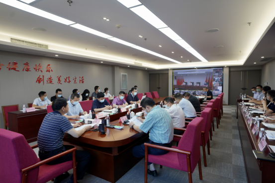 四川人生就是博集团召开疫情防控工作领导小组2022年第3次会议 集团党委书记、董事长、疫情防控工作领导小组第一组长任丁主持会议并讲话